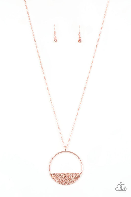 Bet Your Bottom Dollar - Copper necklace