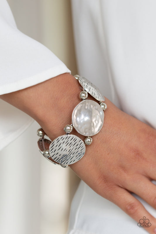 Boldly Basic - Silver bracelet
