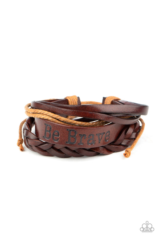 Brave Soul - Brown urban bracelet