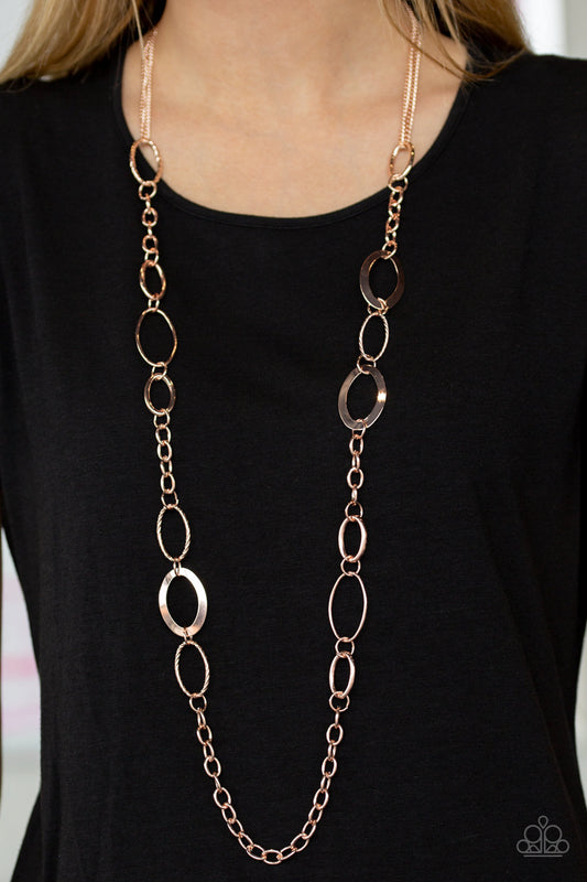 Chain Cadence - Rose Gold necklace