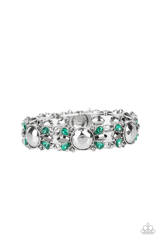 Definitively Diva - Green bracelet