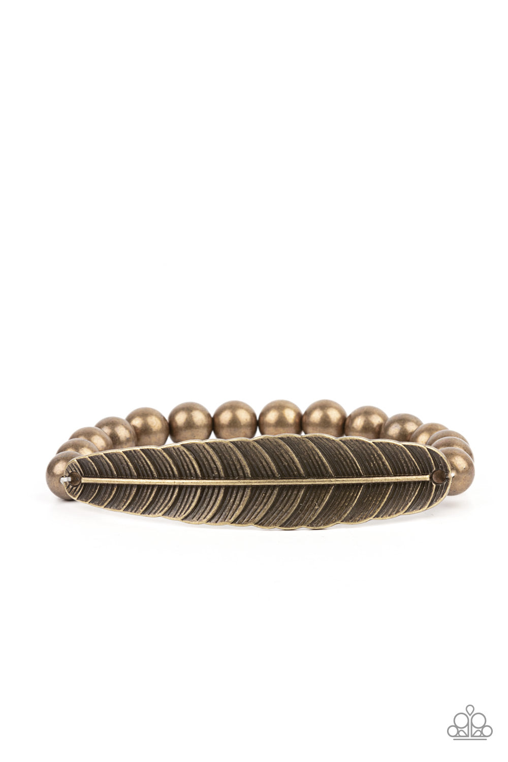 Featherlight Fashion - Brass bracelet