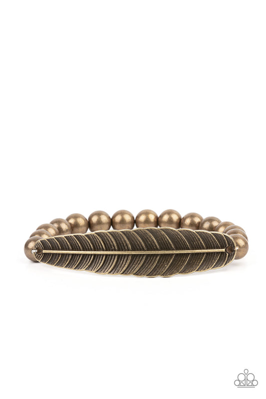 Featherlight Fashion - Brass bracelet