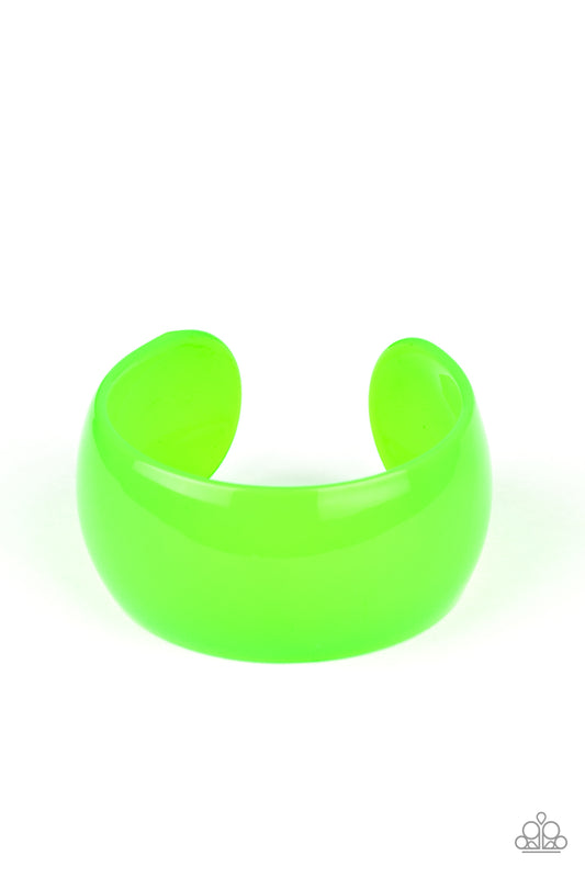 Fluent in Flamboyance - Green bracelet