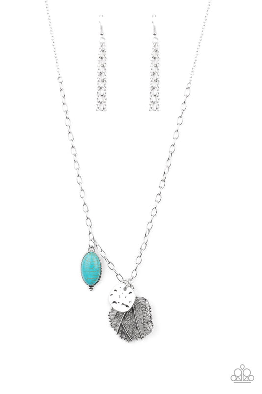 Free-Spirited Forager - Blue necklace