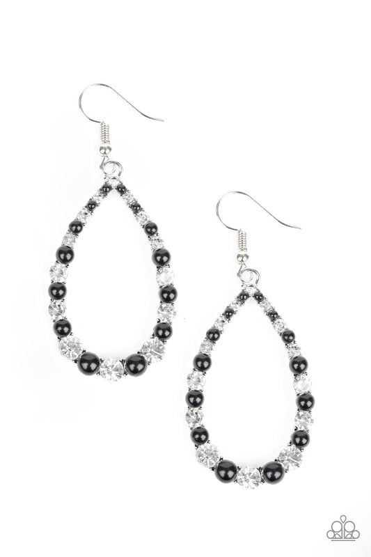 Gala Go-Getter - Black earrings
