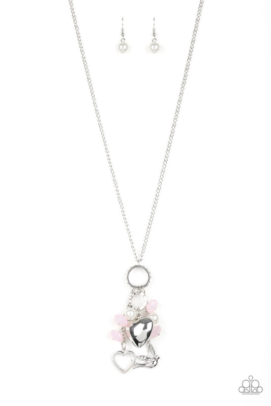 I Will Fly - Pink necklace
