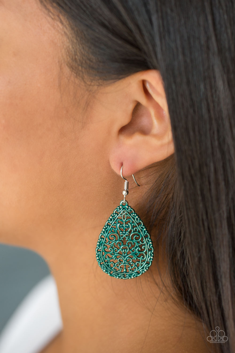 Indie Idol - Green earrings