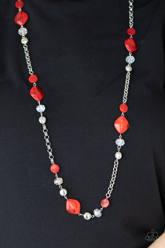 Light-Scattering Luminosity - Red necklace