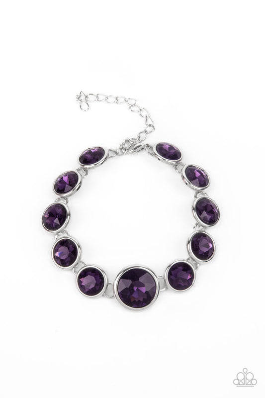 Lustrous Luminosity - Purple bracelet