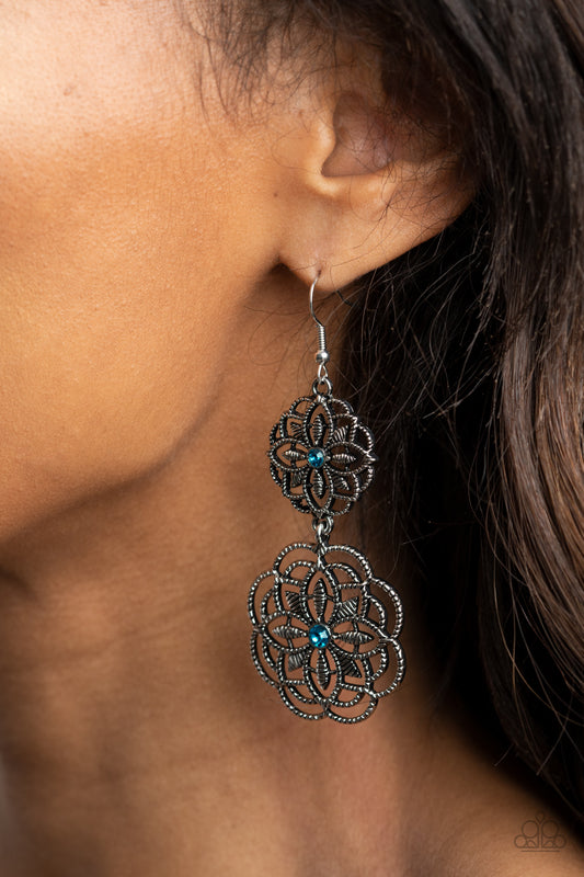 Mandala Mecca - Blue earrings