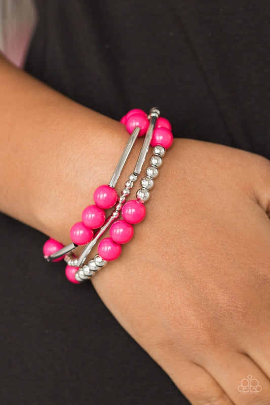 New Adventures - Pink bracelet