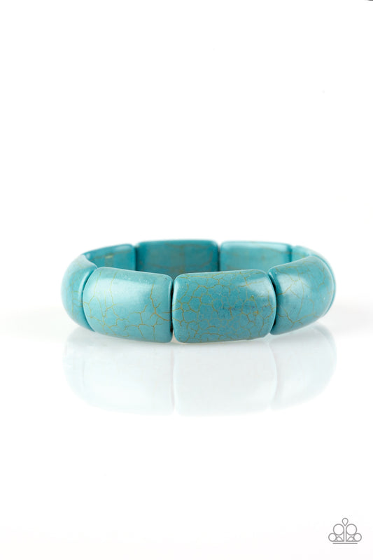 Peace Out - Blue bracelet