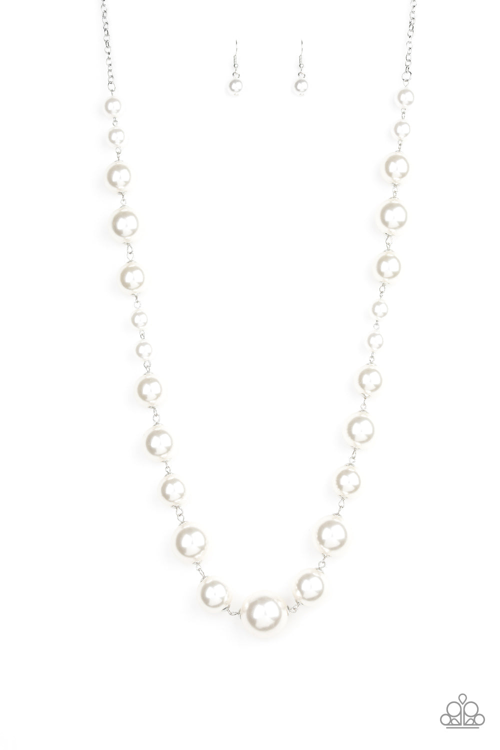 Pearl Prodigy - White pearl necklace
