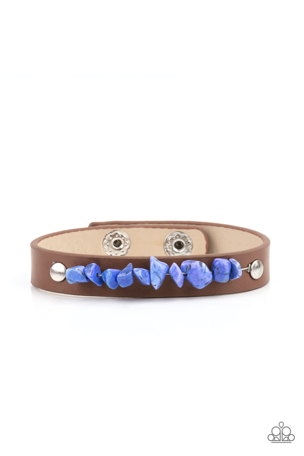 Pebble Paradise - Blue bracelet