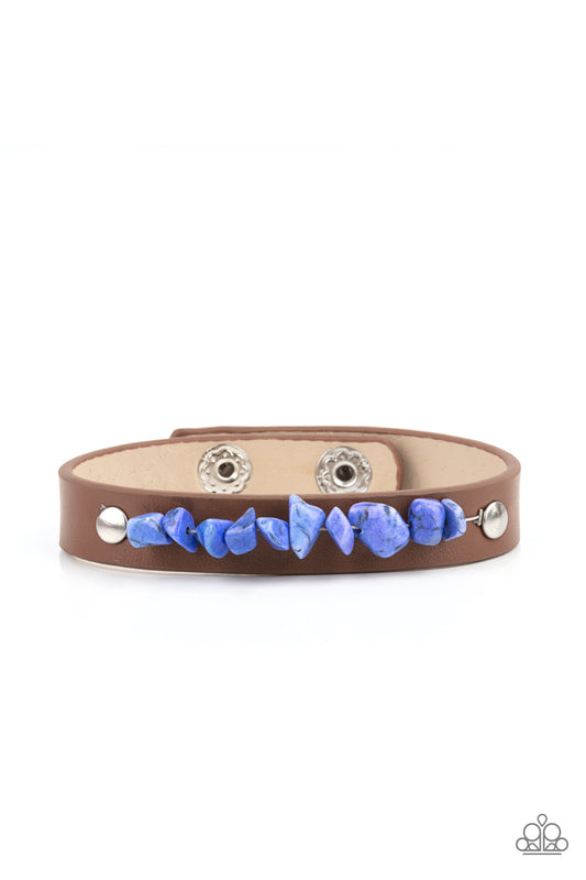 Pebble Paradise - Blue bracelet