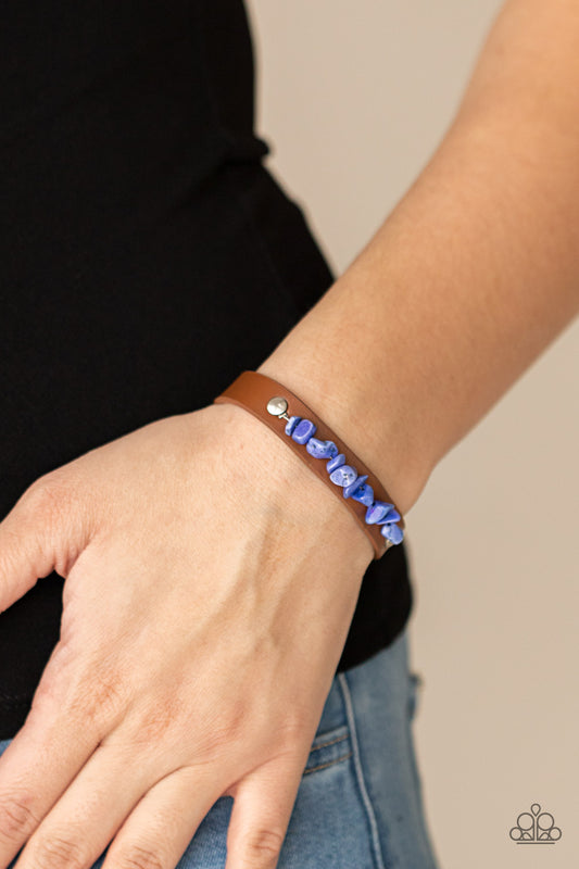 Pebble Paradise - Blue bracelet
