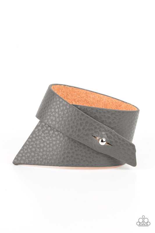 PIECE Offering - Silver wrap bracelet