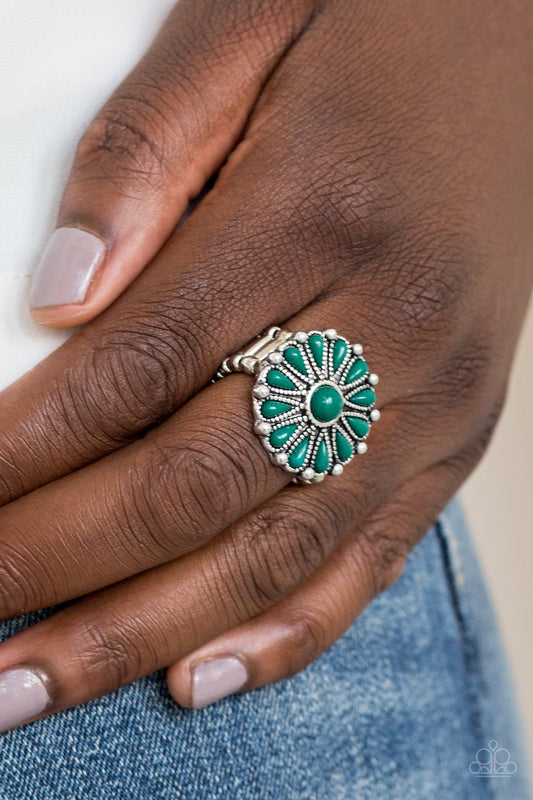 Poppy Pop-tastic - Green ring