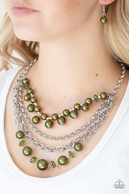 Rockin Rockette - Green necklace