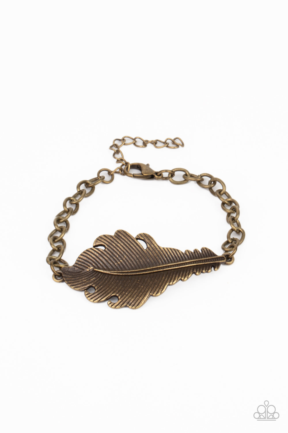 Rustic Roost - Brass bracelet