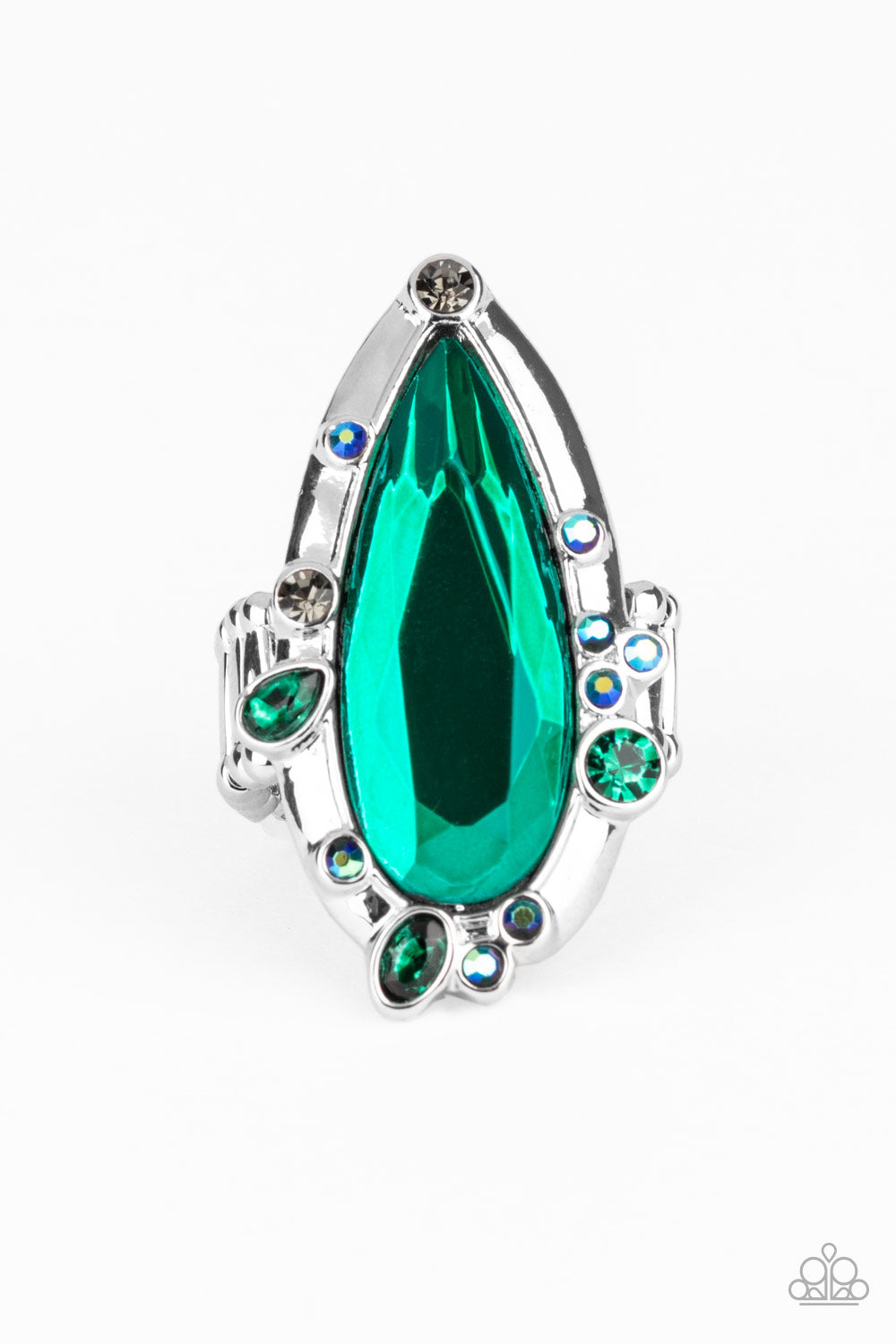 Sparkle Smitten - Green ring