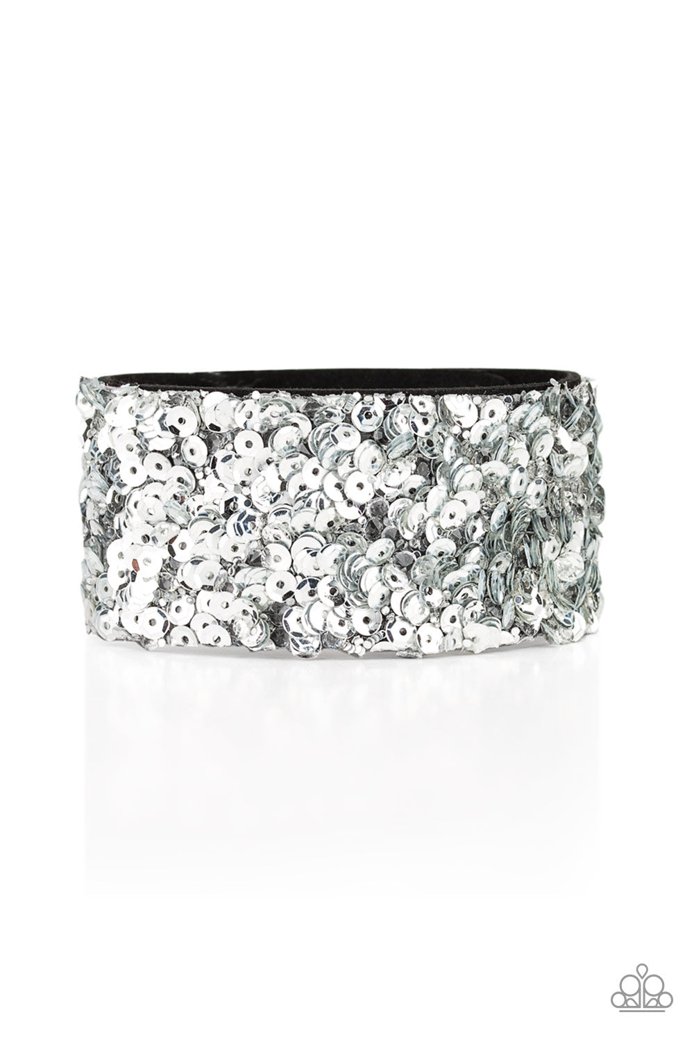 Starry Sequins - Silver bracelet
