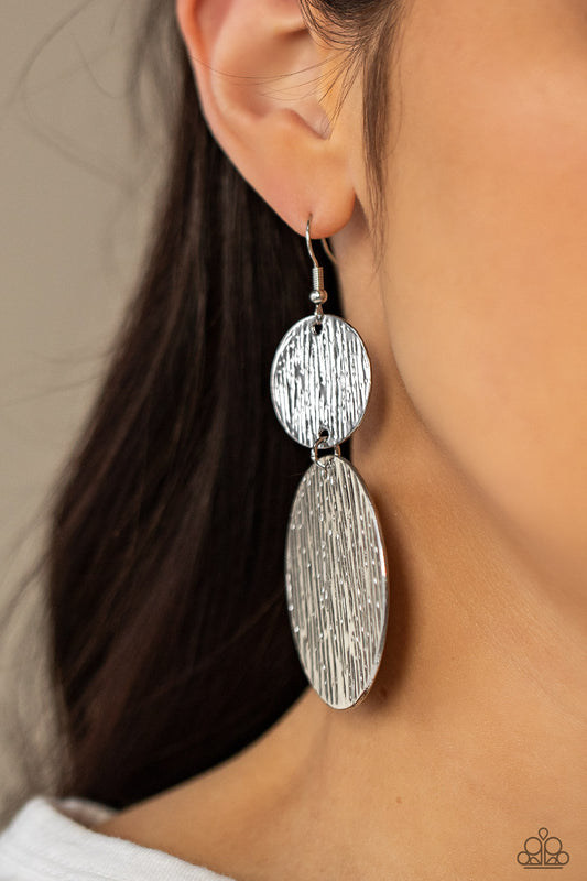 Status CYMBAL - Silver earrings