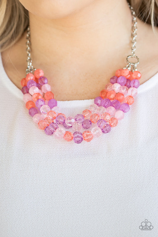 Summer Ice - Pink/Multicolor necklace