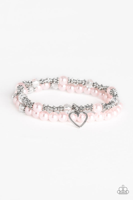 Sweetheart Splendor - Pink bracelet