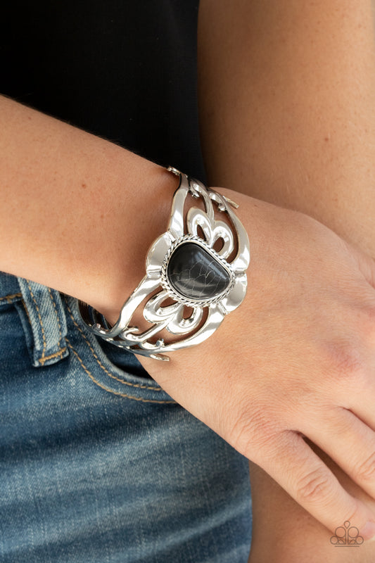 The MESAS are Calling - Black cuff bracelet