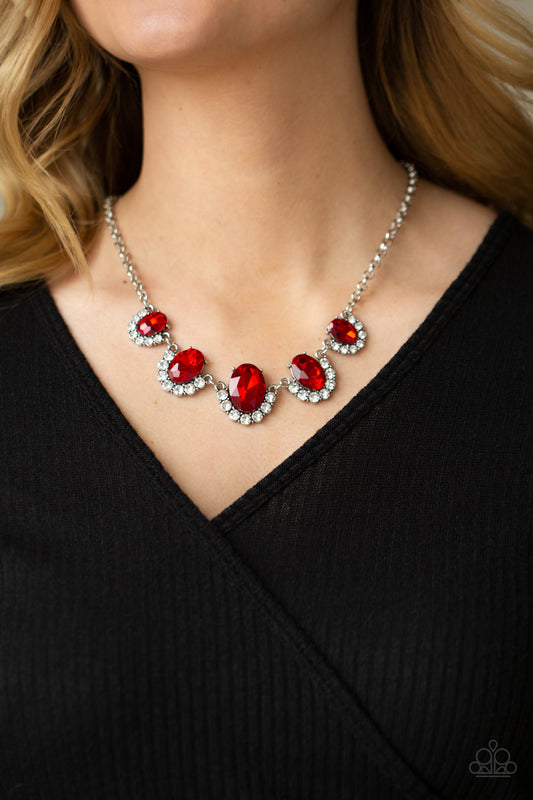 The Queen Demands It - Red necklace