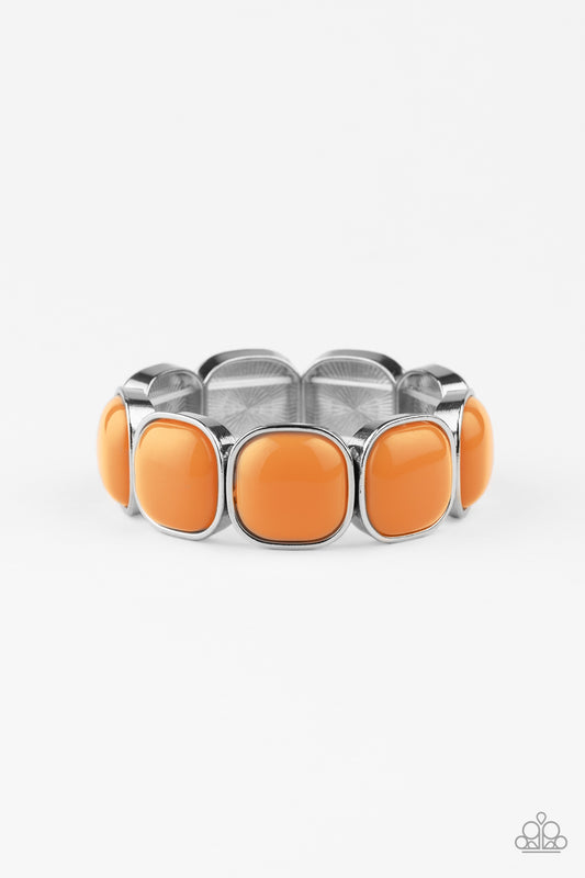 Vivacious Volume - Orange bracelet