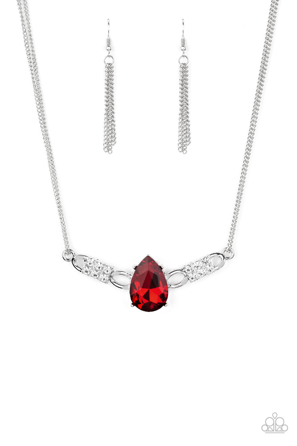 Way To Make An Entrance - Red necklace