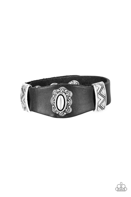 Western Romance - Black urban bracelet