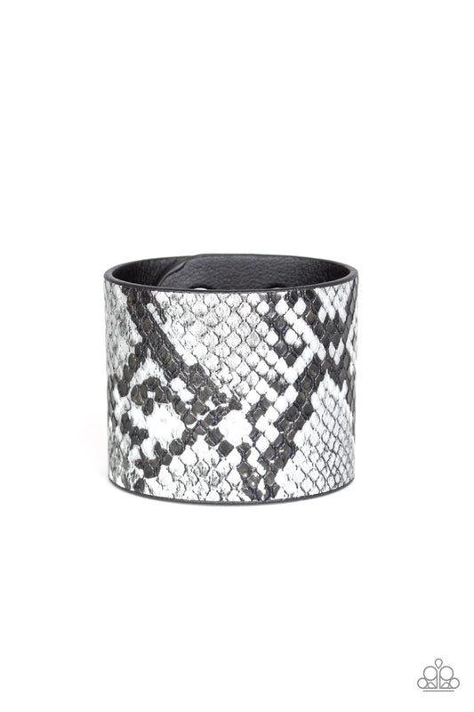 Whats HISS Is Mine - Silver wrap bracelet