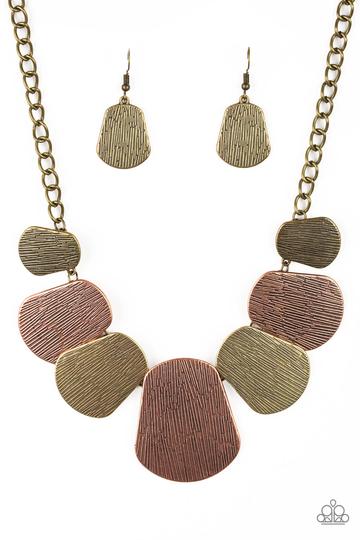 CAVE The Day - Multi Metal necklace