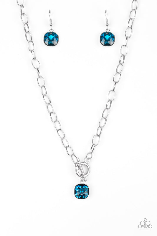 Dynamite Dazzle - Blue necklace