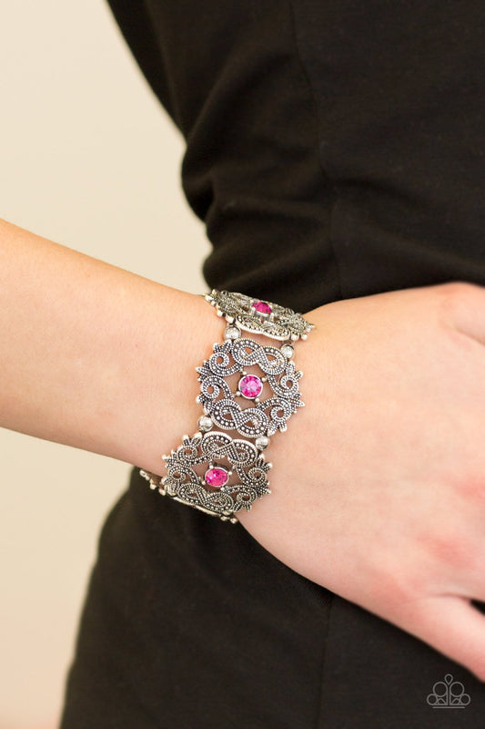 EMPRESS-ive Shimmer - Pink bracelet