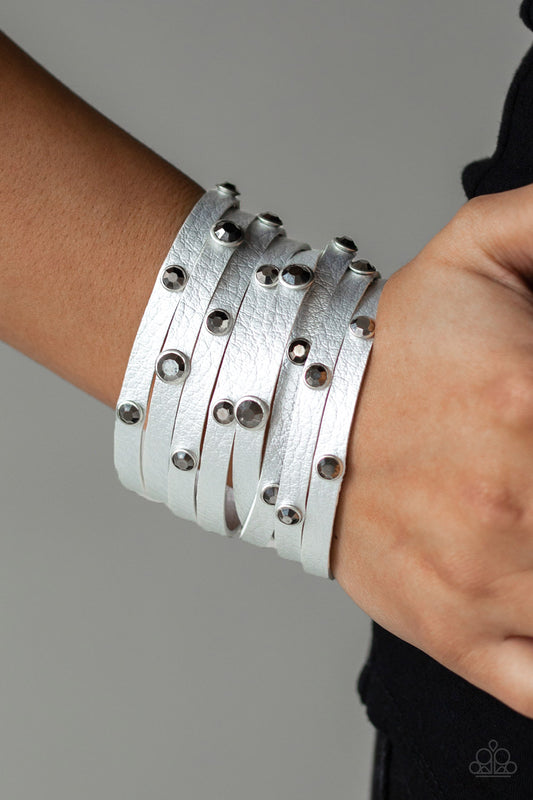 Go-Getter Glamorous - Silver bracelet