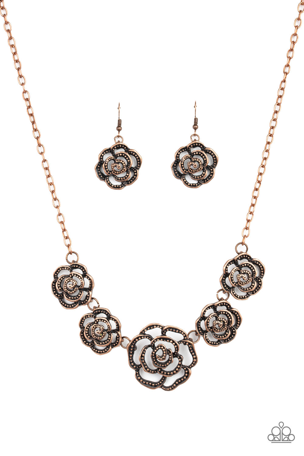 Primrose Princess - Copper necklace