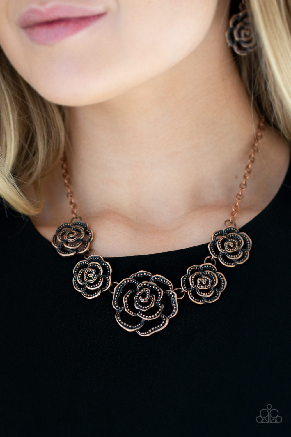 Primrose Princess - Copper necklace