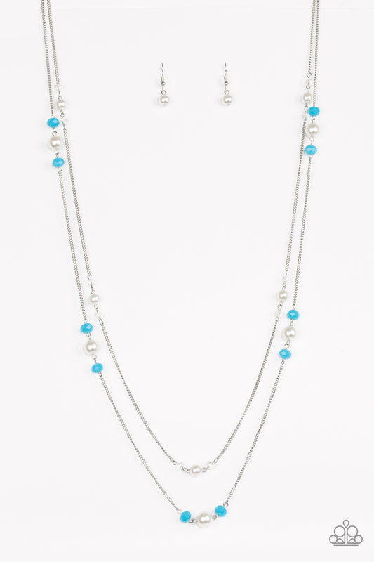 Spring Splash - Blue necklace