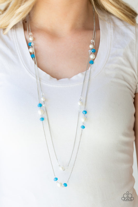Spring Splash - Blue necklace