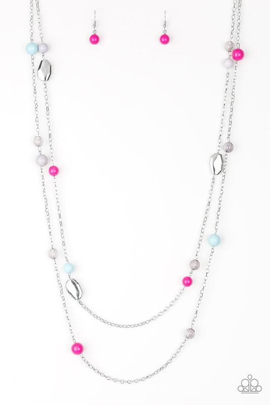 Take One For The GLEAM - Multicolor necklace