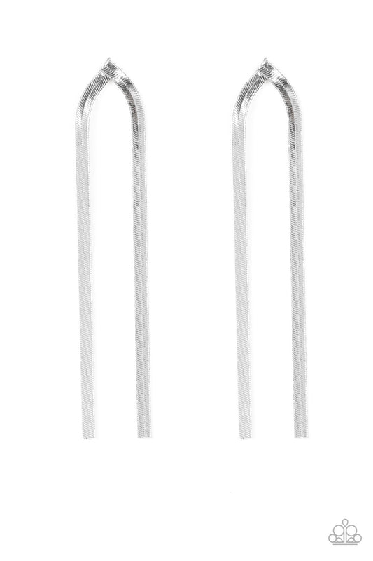 Very Viper - Silver earrings