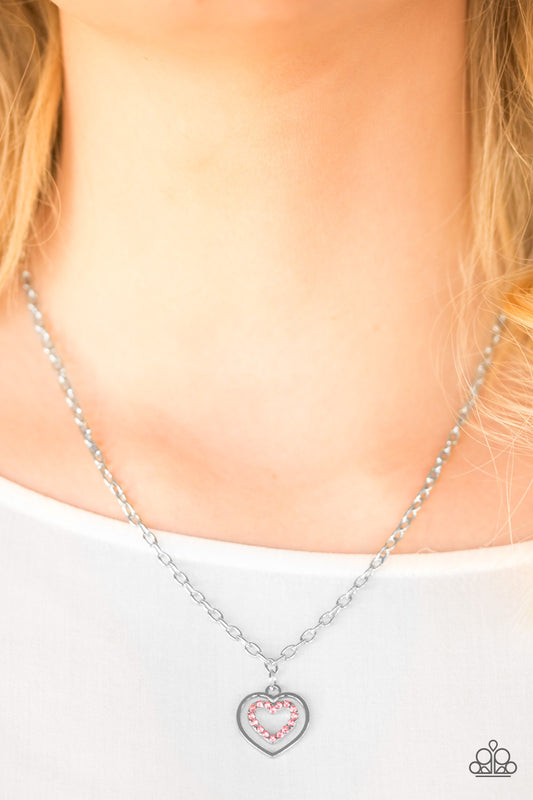 Heartbreak Hotel - Pink necklace