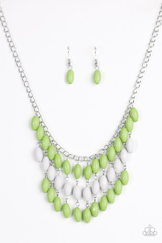 Delhi Diva - Green necklace set