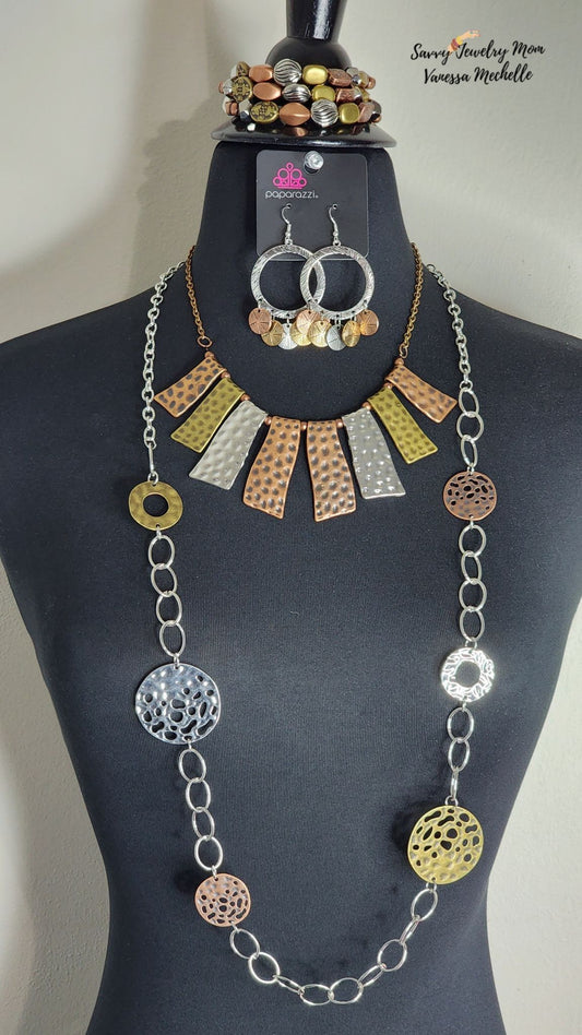 Savvy Set #252 (Mixed Metal, 4 piece set)