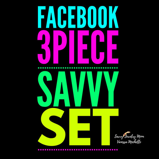 ✨Facebook Savvy Set - 3 pieces✨